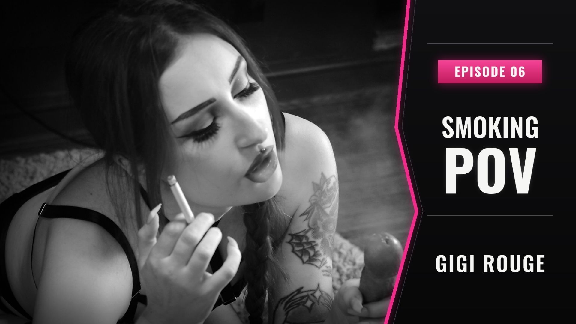 Smoking POV #06 - Gigi Rouge